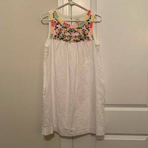 J. CREW Embroidered Dress